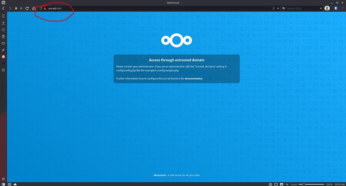 Nextcloud_Tailscale_Network_Error