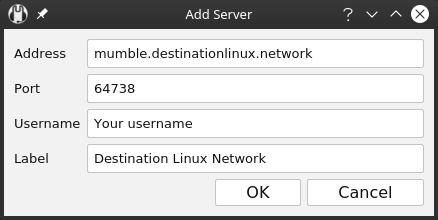 dln-mumble-connection-details